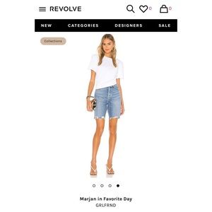 Brand New GRLFRND Marian Denim Shorts